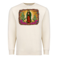 Sandshell western our lady of guadalupe Premium Sweatshirt - JahusDesignShop