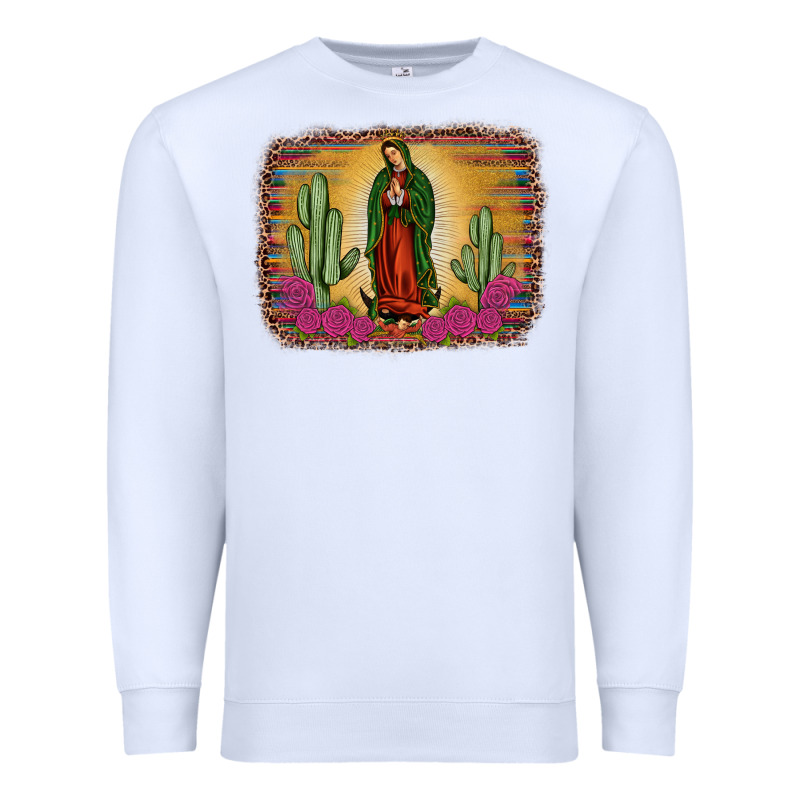 Western Our Lady Of Guadalupe Premium Sweatshirt by JahusDesignShop | Teevron