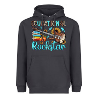 Smoke educational rockstar Heavyweight Hoodie - JahusDesignShop