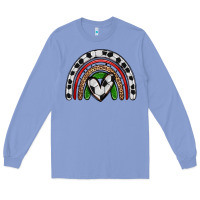 Colony Blue soccer rainbow Long Sleeve Tee - Zillion Design Studio