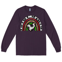 Plum soccer rainbow Long Sleeve Tee - Zillion Design Studio