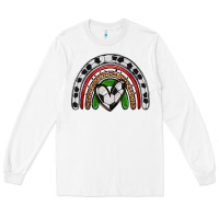 White soccer rainbow Long Sleeve Tee - Zillion Design Studio