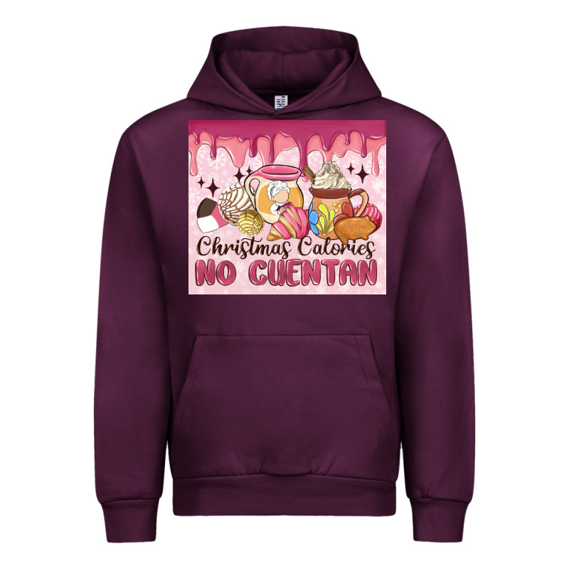 Christmas Calories No Cuentan Urban Hoodie by MaliasSmallBusiness | Teevron