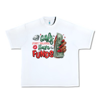 White girls just wanna have funds Urban Heavy Tee - MaliasSmallBusiness