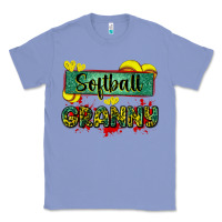 Colony Blue softball granny with leopard Classic Tee - Zillion Design Studio