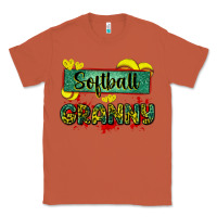 Copper softball granny with leopard Classic Tee - Zillion Design Studio