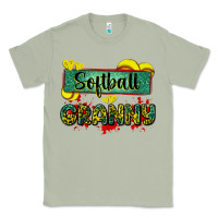 Matcha softball granny with leopard Classic Tee - Zillion Design Studio