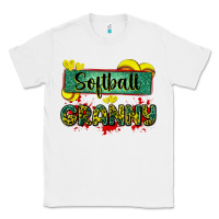 White softball granny with leopard Classic Tee - Zillion Design Studio
