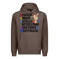 Coffee always unique autism Premium Hoodie - MaliasSmallBusiness