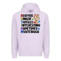 Lilac always unique autism Premium Hoodie - MaliasSmallBusiness