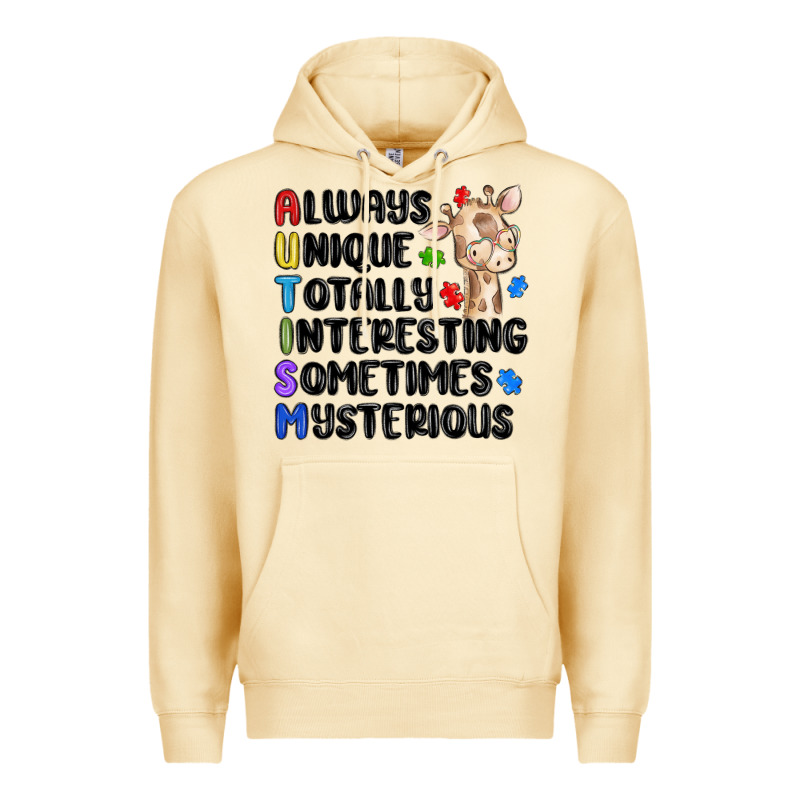 Always Unique Autism Premium Hoodie by MaliasSmallBusiness | Teevron