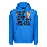 True Royal always unique autism Premium Hoodie - MaliasSmallBusiness