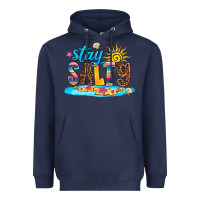 Navy stay salty Heavyweight Hoodie - AdoDesignShop