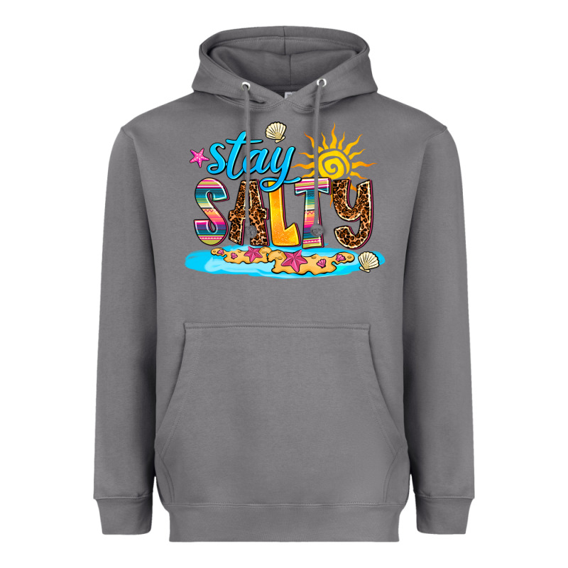 Stay Salty Heavyweight Hoodie by AdoDesignShop | Teevron