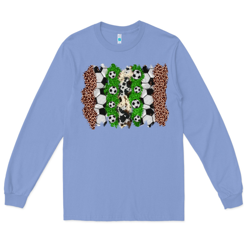 Soccer Brushstroke Long Sleeve Tee by Zillion Design Studio | Teevron