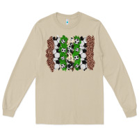 Mushroom soccer brushstroke Long Sleeve Tee - Zillion Design Studio