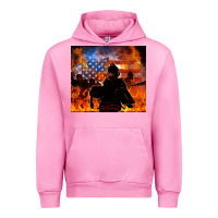 Fuchsia Pink western firefighters Urban Hoodie - MaliasSmallBusiness