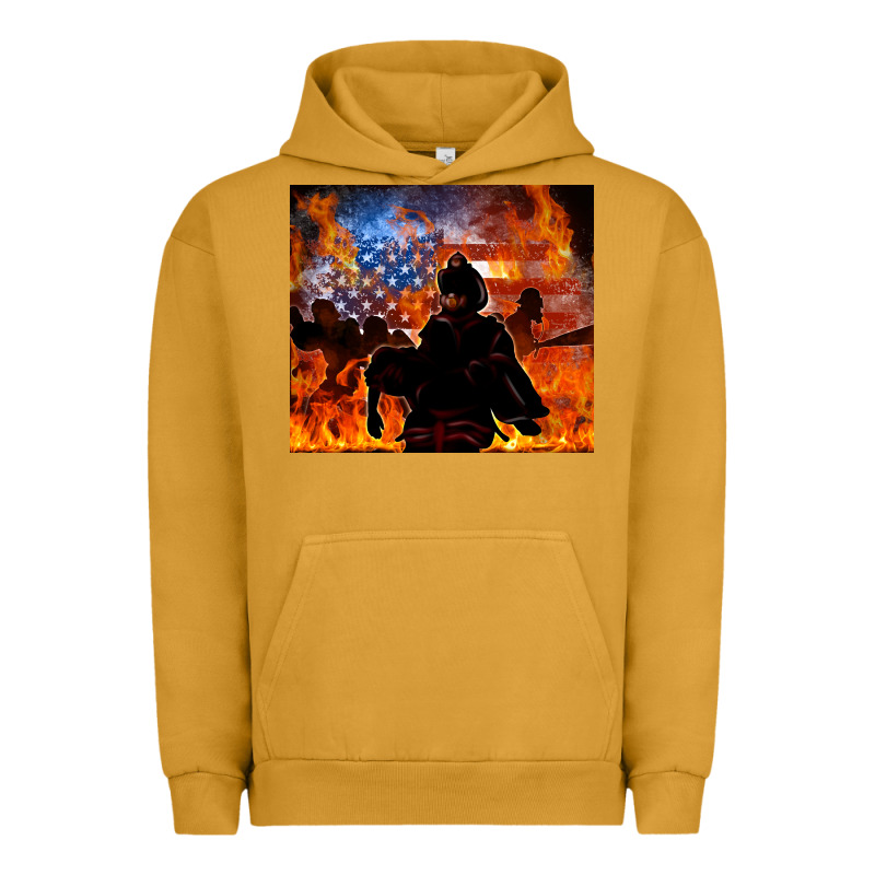 Western Firefighters Urban Hoodie by MaliasSmallBusiness | Teevron