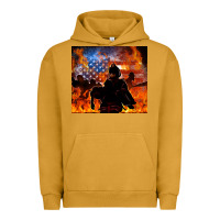 Pigment Peanut Butter western firefighters Urban Hoodie - MaliasSmallBusiness