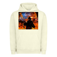 Pigment Pistachio western firefighters Urban Hoodie - MaliasSmallBusiness