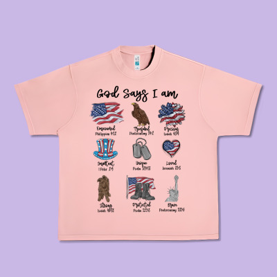 Urban Heavy Tee god says i am