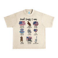 Sandshell god says i am Urban Heavy Tee - MaliasSmallBusiness