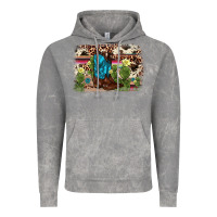 Cloud Rock cactus boot background Vintage Hoodie - AdoDesignShop