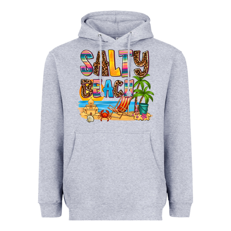 Salty Beach Heavyweight Hoodie by AdoDesignShop | Teevron