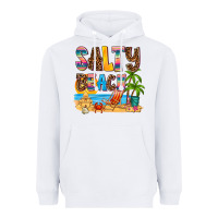 White salty beach Heavyweight Hoodie - AdoDesignShop