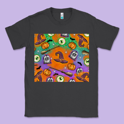 Halloween Classic Tee Designed By Texasbilliewilder