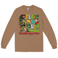 Toasted Coconut ready to crush kindergarten Long Sleeve Tee - texasbilliewilder