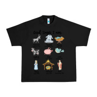 Black god says i am Urban Heavy Tee - MaliasSmallBusiness
