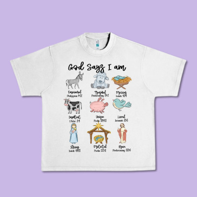Urban Heavy Tee god says i am