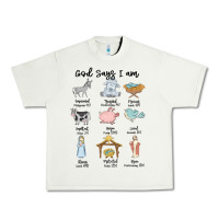 Pistachio god says i am Urban Heavy Tee - MaliasSmallBusiness