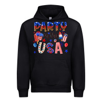 Black party in the usa Urban Hoodie - NancyCooperArtShop