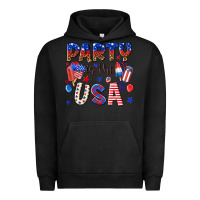Pigment Black party in the usa Urban Hoodie - NancyCooperArtShop