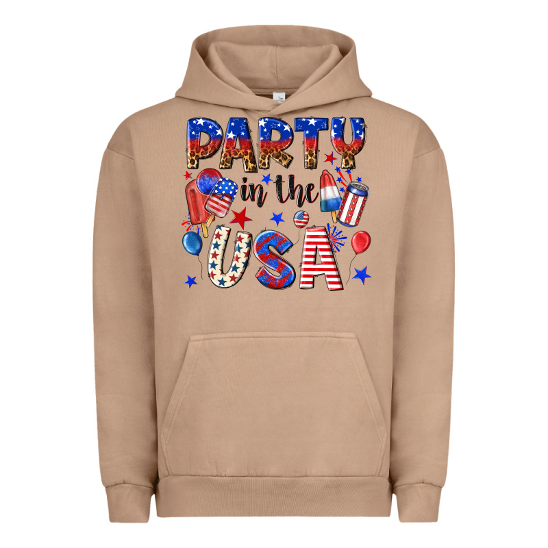 Party In The Usa Urban Hoodie by NancyCooperArtShop | Teevron