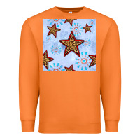 Carrot 4th of july leopard star seamless pattern Premium Sweatshirt - BundleAndBundleShop