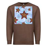 Chestnut 4th of july leopard star seamless pattern Premium Sweatshirt - BundleAndBundleShop
