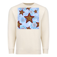 Sandshell 4th of july leopard star seamless pattern Premium Sweatshirt - BundleAndBundleShop