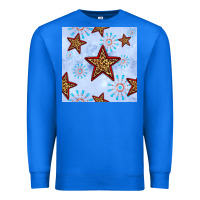 True Royal 4th of july leopard star seamless pattern Premium Sweatshirt - BundleAndBundleShop