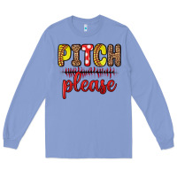 Colony Blue pitch please Long Sleeve Tee - Zillion Design Studio