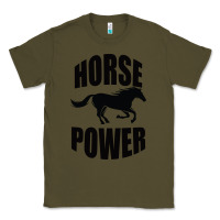 Army Green Horse Power Classic Tee - Bettercallsaul
