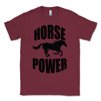 Burgundy Horse Power Classic Tee - Bettercallsaul