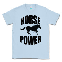 Dusty Blue Horse Power Classic Tee - Bettercallsaul