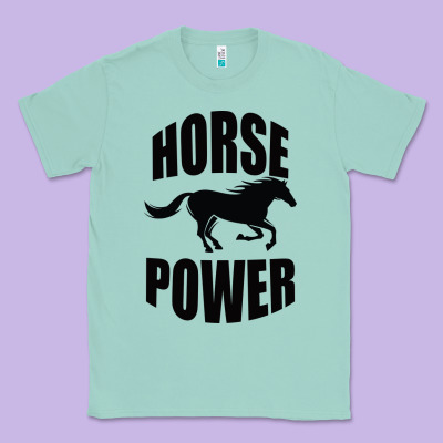 Horse Power Classic Tee Designed By Bettercallsaul