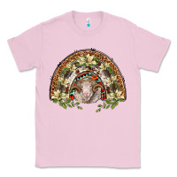Bubblegum Pink merino wool ram lily rainbow Classic Tee - BarkalooDesign