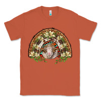Copper merino wool ram lily rainbow Classic Tee - BarkalooDesign