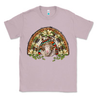 Lilac merino wool ram lily rainbow Classic Tee - BarkalooDesign