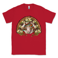 Red merino wool ram lily rainbow Classic Tee - BarkalooDesign